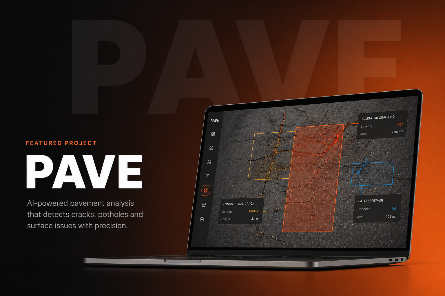 PAVE case study main mockup